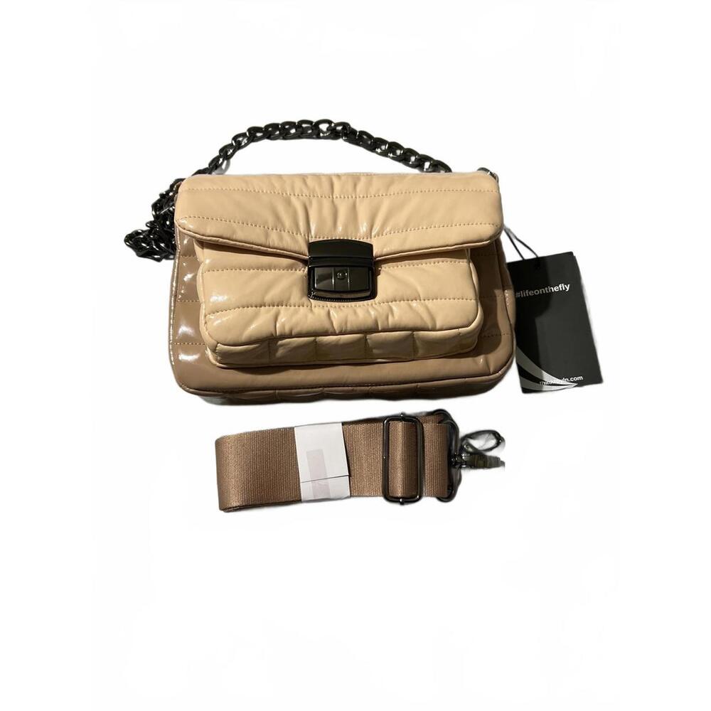 Think Royln Quilted Shoulder Bag Adjustable Strap & chain - Picture 9 of 9
